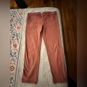 Pilcro Terracotta Trousers
